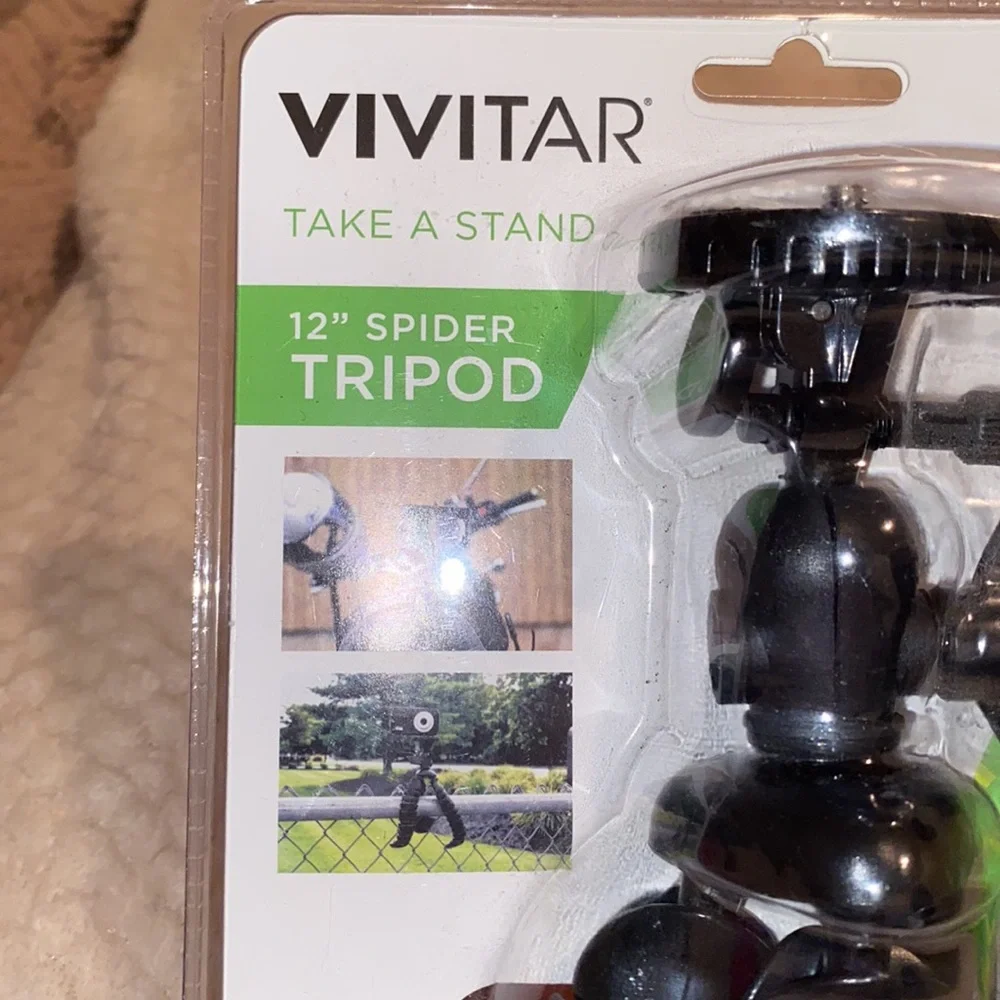 Brand new !!! Vivitar 12” spider tripod